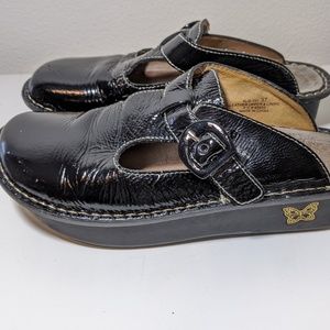 Algeria Shoes By PG Lite Black Mules  Sz 37 US 6.5